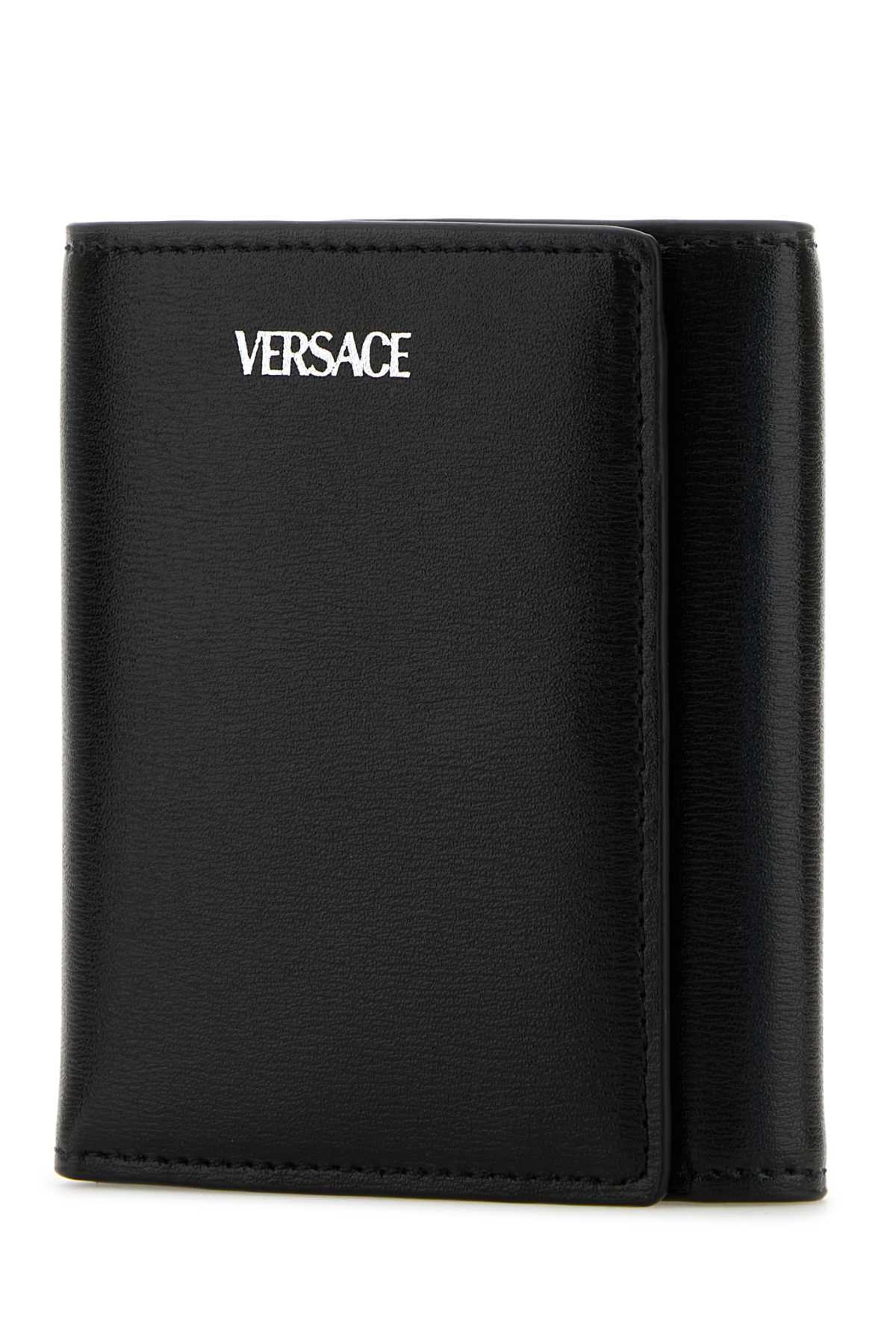VERSACE Trifold Mini Leather Wallet - Banlieue91 -