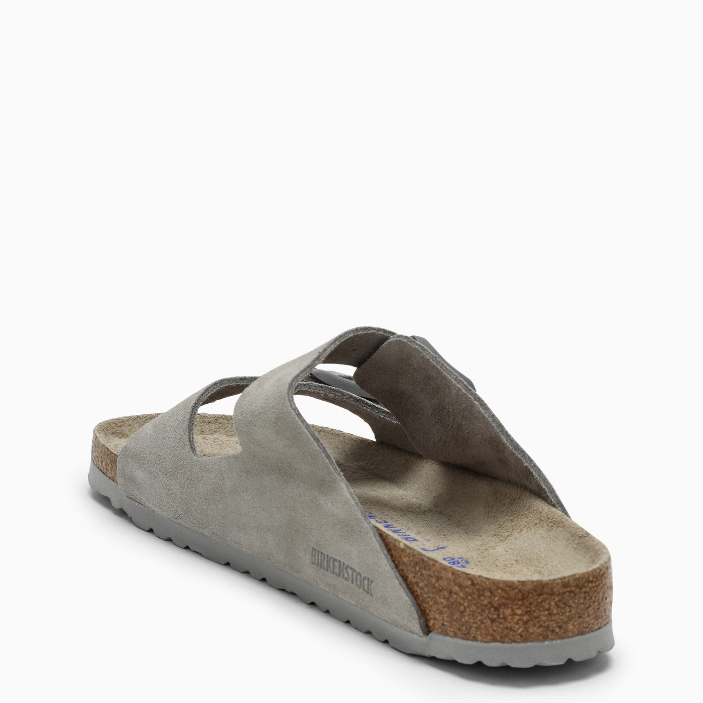 Birkenstock Slide Arizona Grey Leather - Banlieue91 -