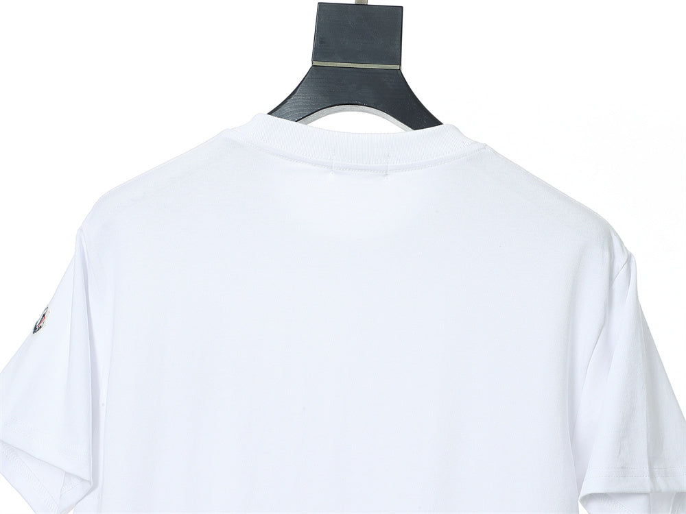 Moncler T-Shirt Without Collar 'White' - Banlieue91