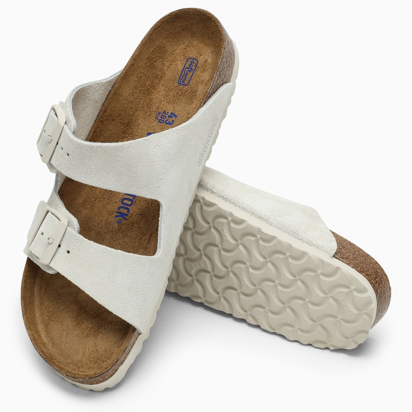 Birkenstock Slide Arizona Antique White - Banlieue91 -