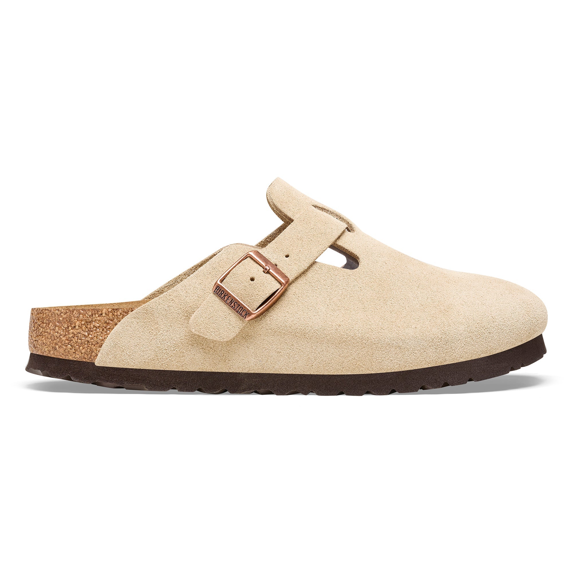 Birkenstock Boston Suede Embossed Clogs - Medium/Narrow - Banlieue91 -
