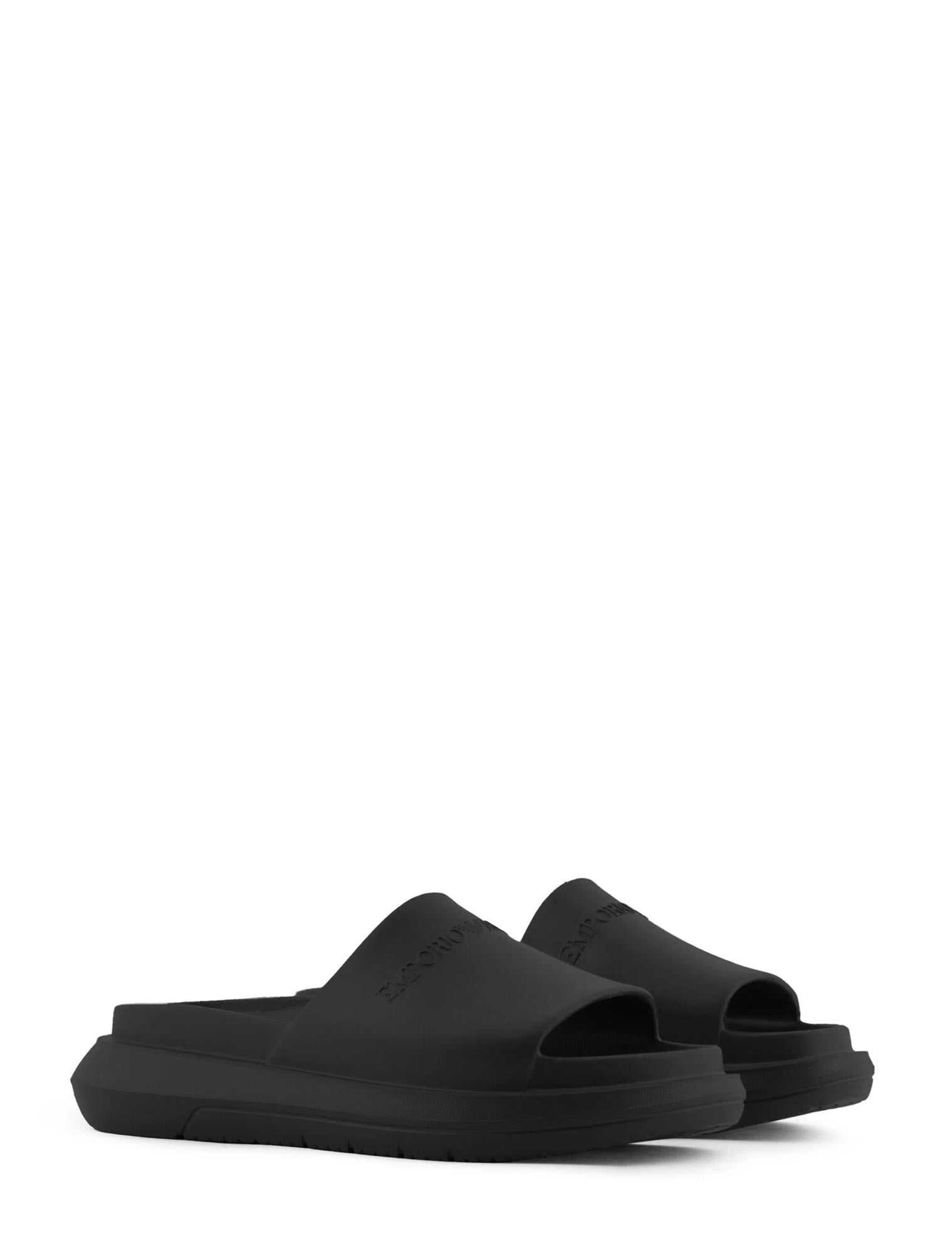 Emporio Armani Sandals Black - Banlieue91 -