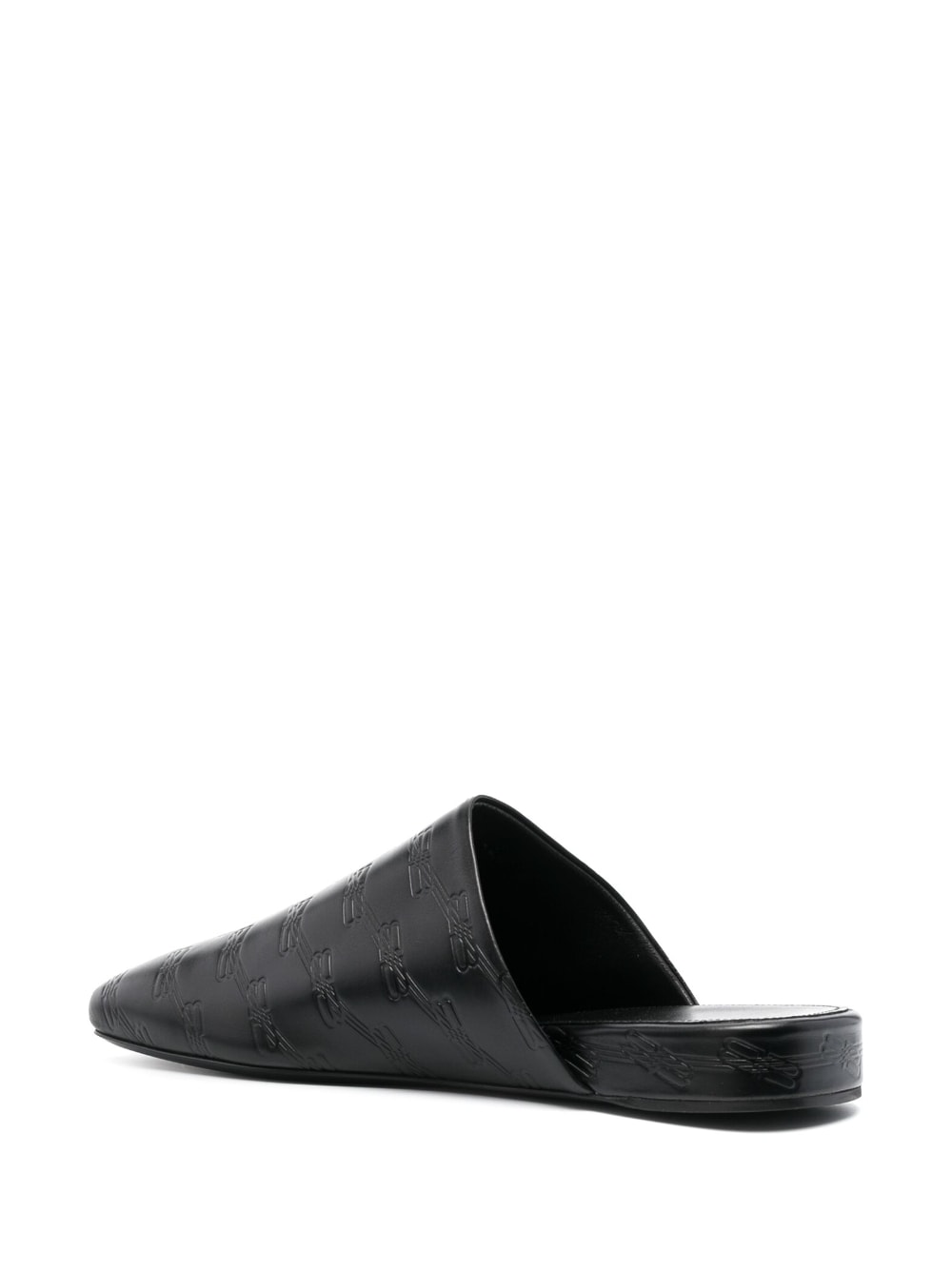 Balenciaga Cosy Bb Leather Slippers - Banlieue91 -