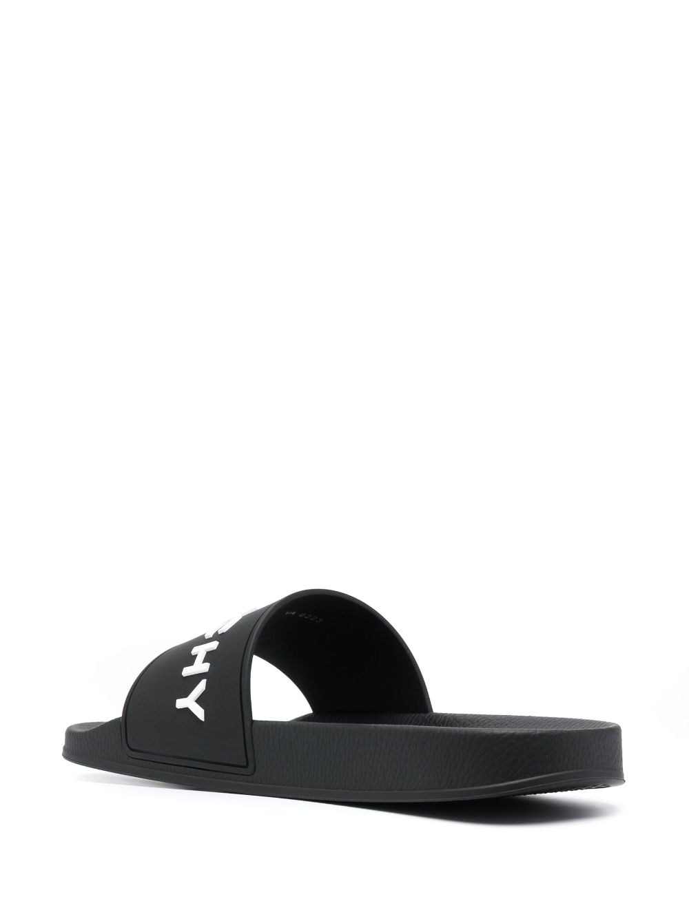 Givenchy Logo Rubber Pool Slides - Banlieue91 -
