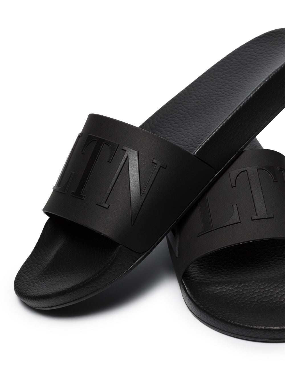 Valentino Garavani Vltn Rubber Pool Slides - Banlieue91 -