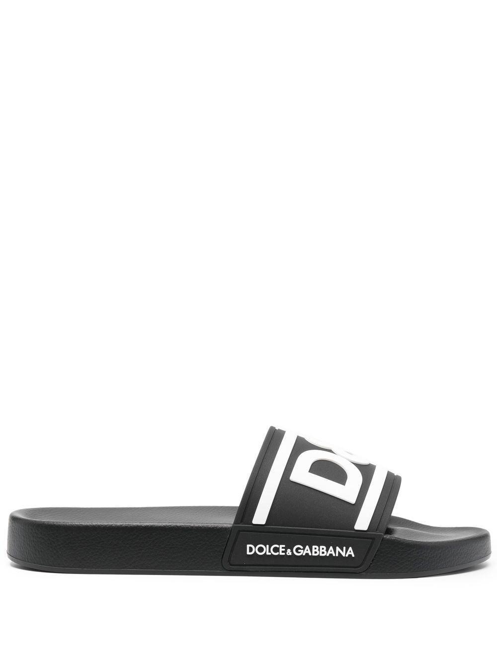 Dolce & Gabbana Dg Rubber Pool Slides - Banlieue91 -
