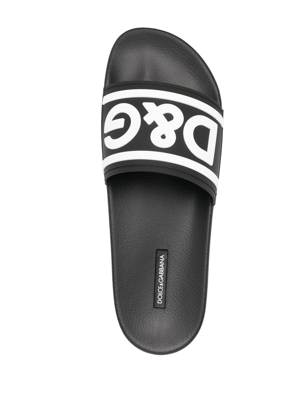 Dolce & Gabbana Dg Rubber Pool Slides - Banlieue91 -