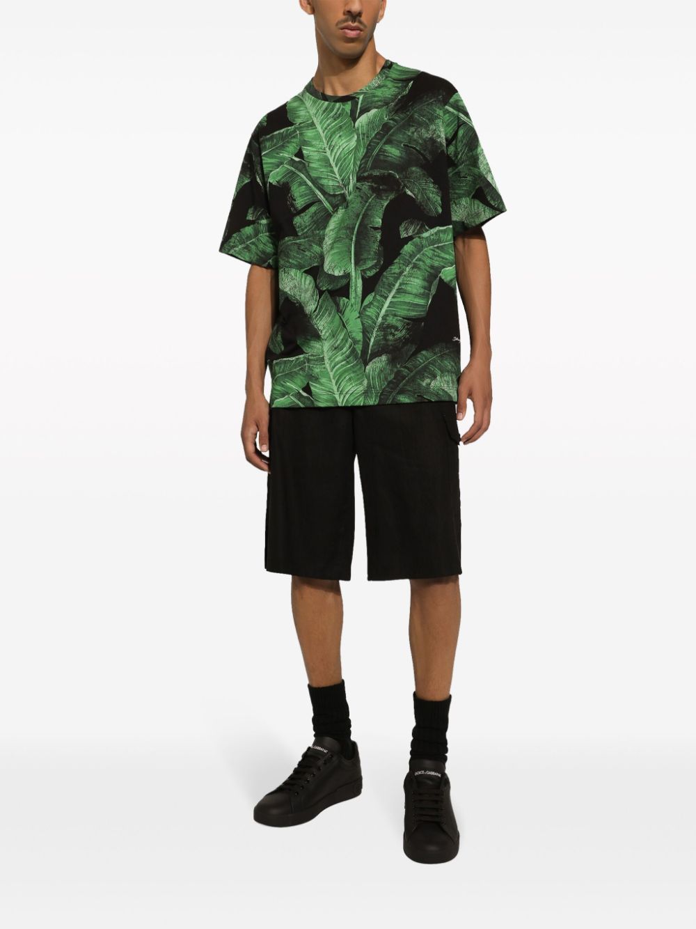 Dolce & Gabbana Linen Cargo Shorts - Banlieue91 -