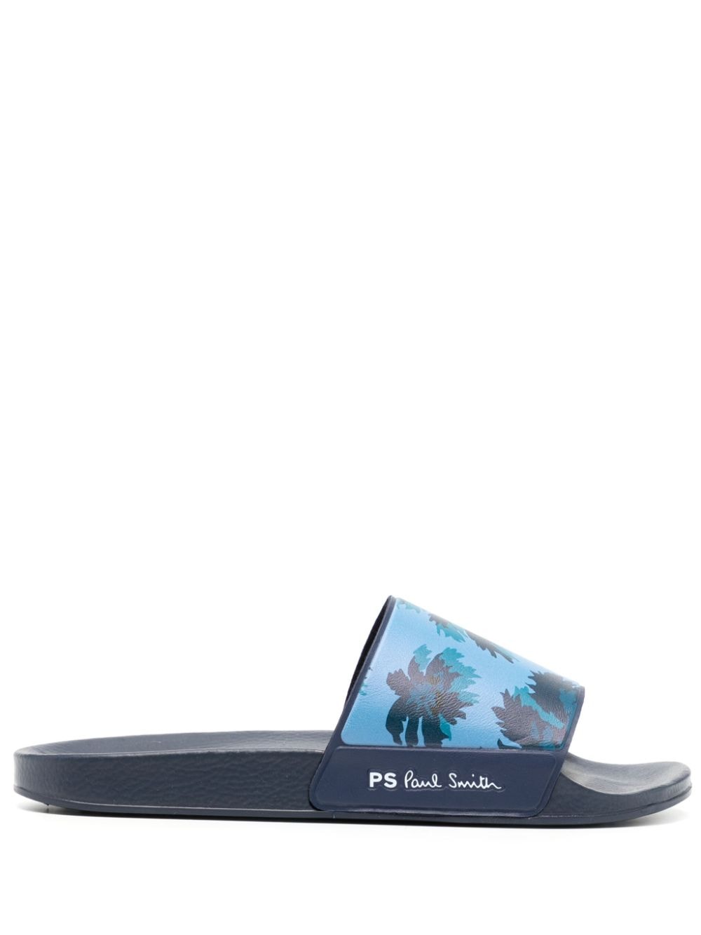 Paul Smith Palm Print Pool Slides - Banlieue91 -