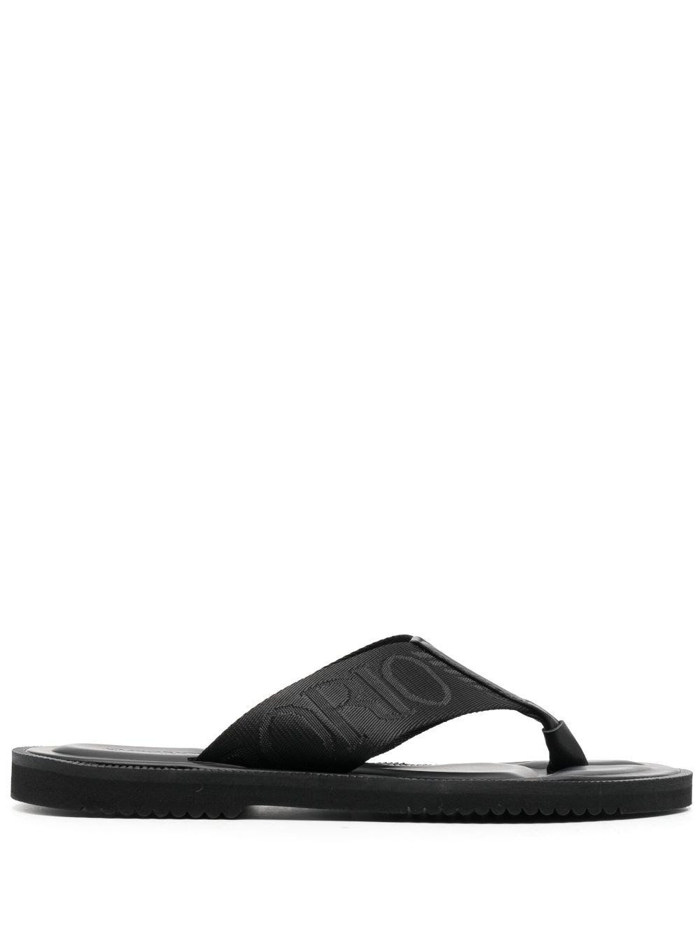 E 'Clat Logo Thong Sandals - Banlieue91 -