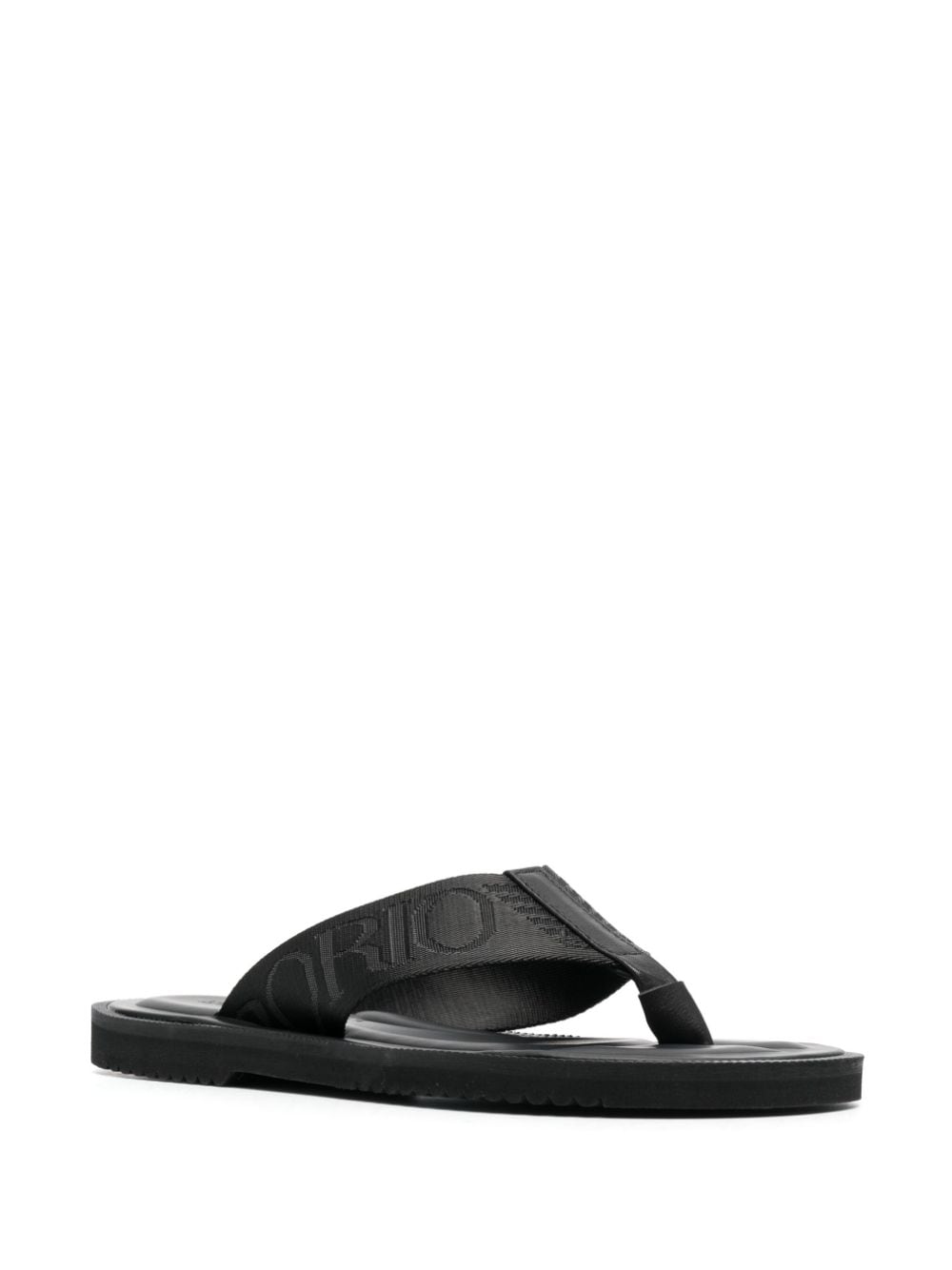 E 'Clat Logo Thong Sandals - Banlieue91 -