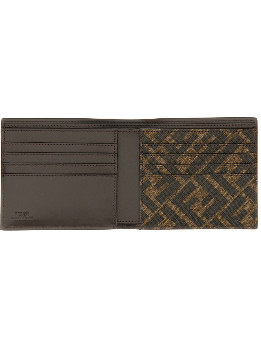 FENDI Mini Leather Wallet for Men - Elegant Accessory - Banlieue91 -