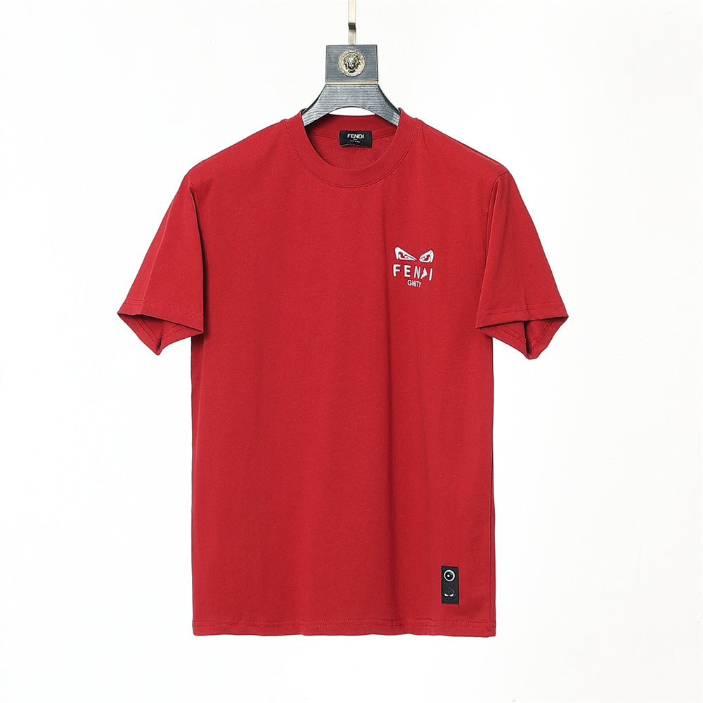 Fendi T-Shirt without Collar 'Red' - Banlieue91