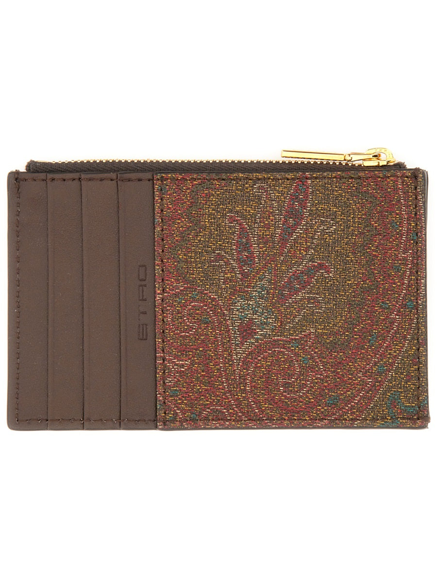 ETRO Mini Cotton-Polyester Wallet - Banlieue91 -