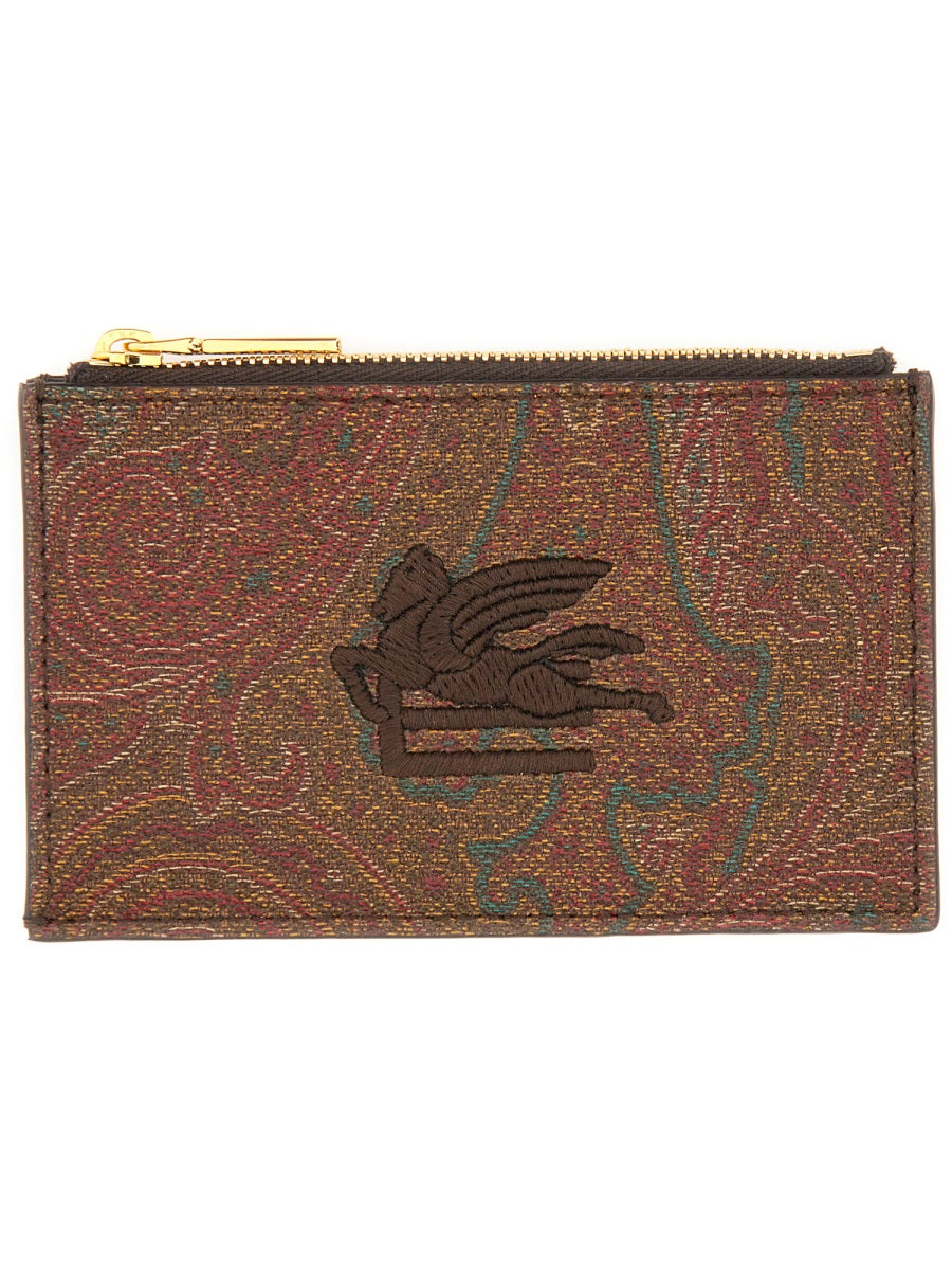 ETRO Mini Cotton-Polyester Wallet - Banlieue91 -