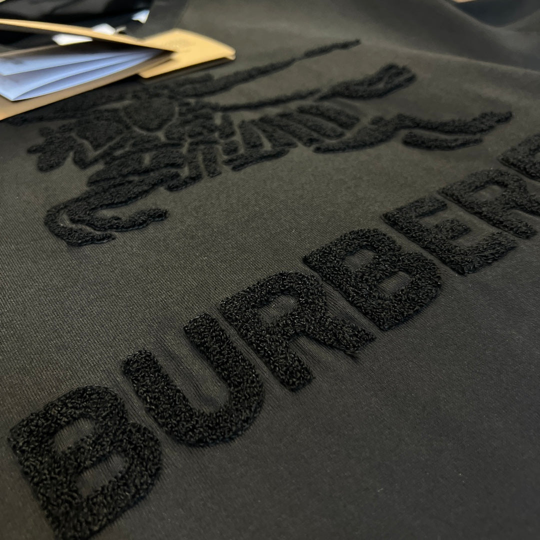 Burberry T-Shirt Without Collar 'Black' - Banlieue91