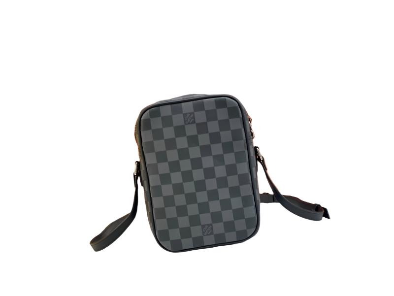 LOUIS VUITTON Danube NM Size PM Damier Graphite Noir For Men - Banlieue91