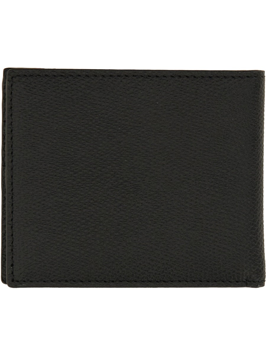 VALENTINO GARAVANI Mini Signature Grainy Calfskin Wallet - Banlieue91 -