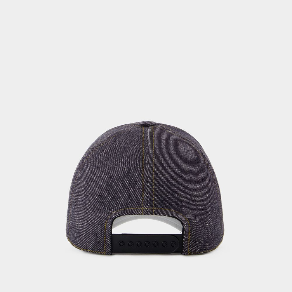 COURREGÈS Signature Denim Cap for Men - Spring/Summer 2025 - Banlieue91 -