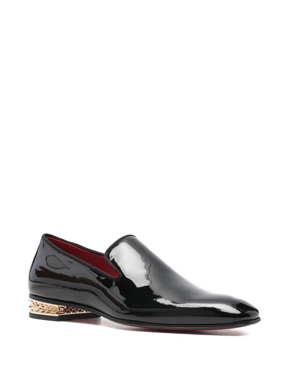 CHRISTIAN LOUBOUTIN Dandy Rocks Patent Leather Loafers for Men - Banlieue91 -