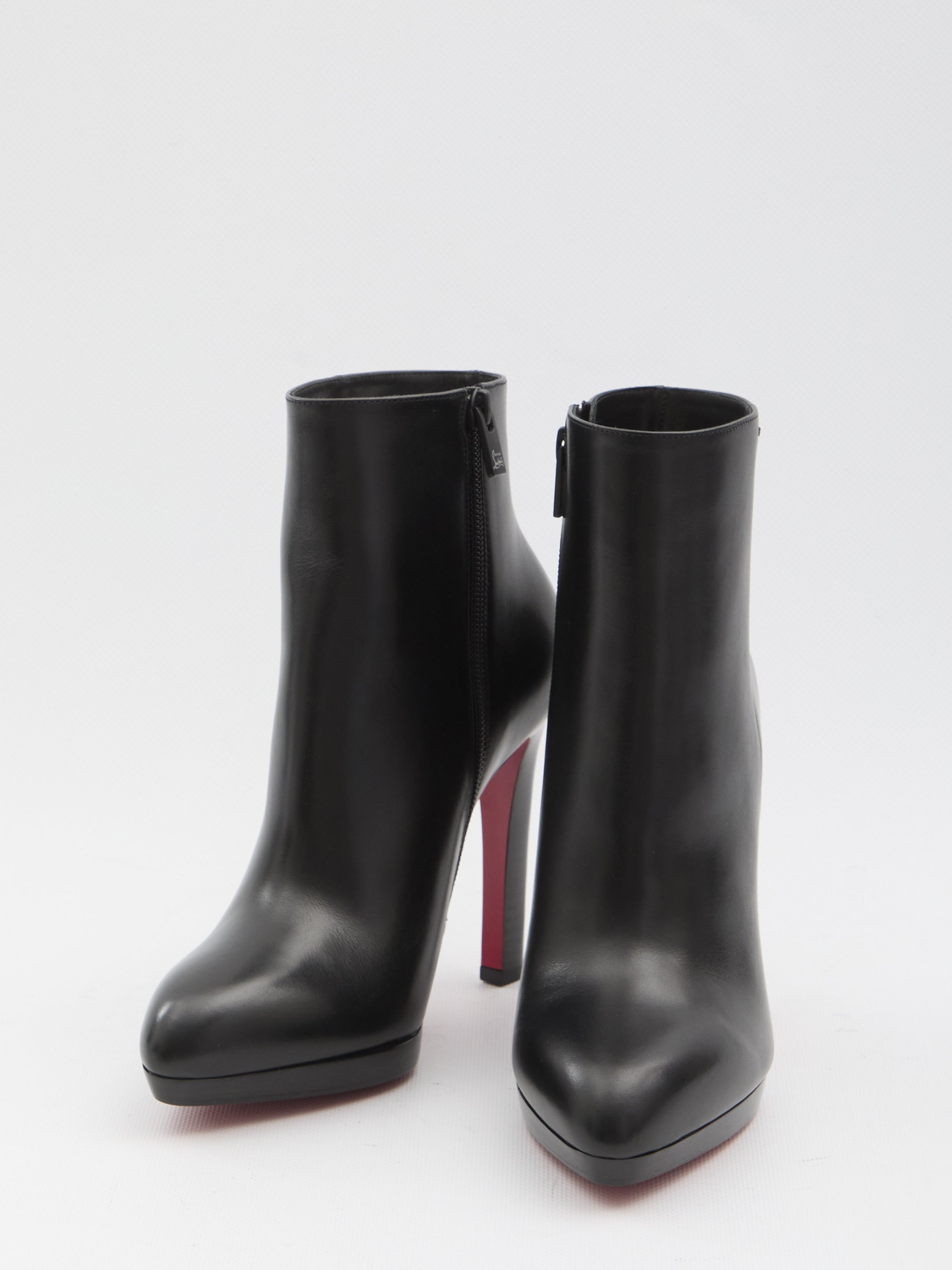CHRISTIAN LOUBOUTIN Fannylove Mini Ankle Boots - 12 cm Heel Height - Banlieue91 -