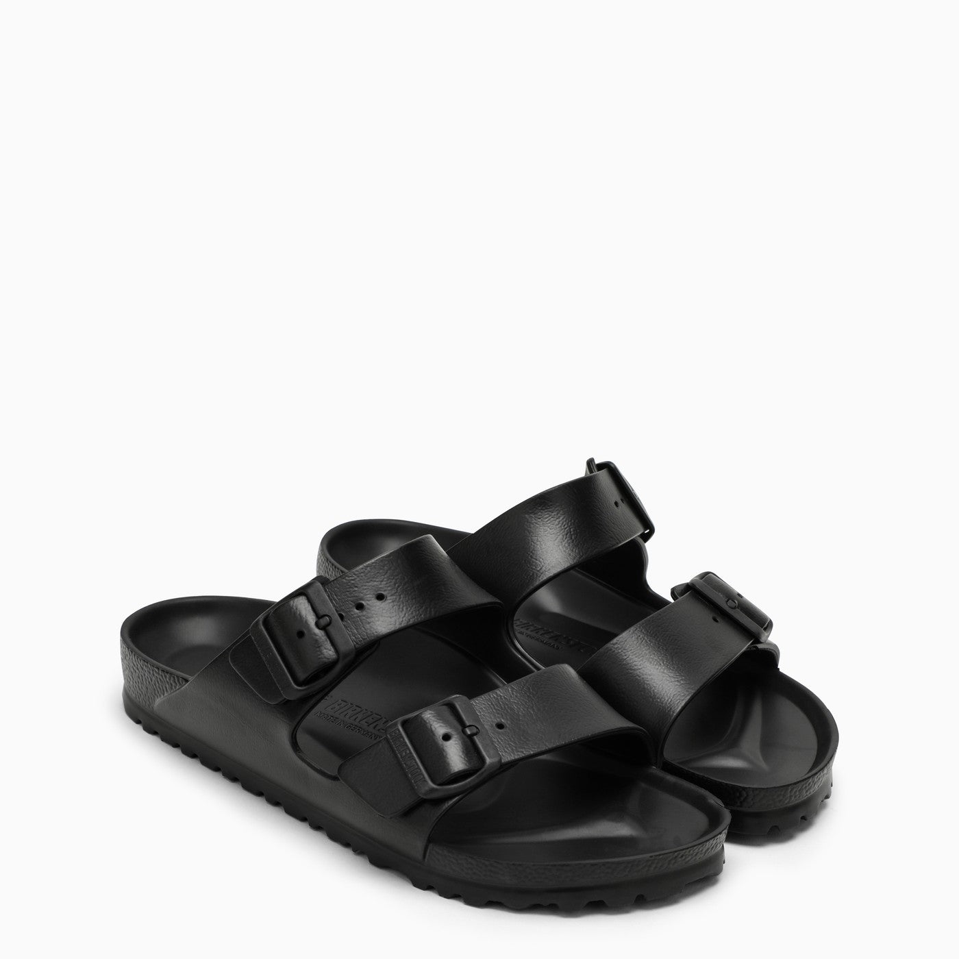 Birkenstock Black Arizona Essentials Slide - Banlieue91 -