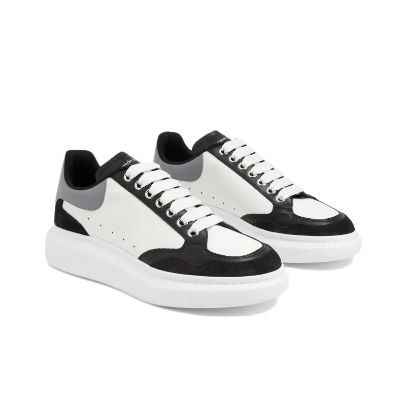 Alexander McQueen Colour-Block Low-Top Sneakers 'White Grey Black' - Banlieue91 -