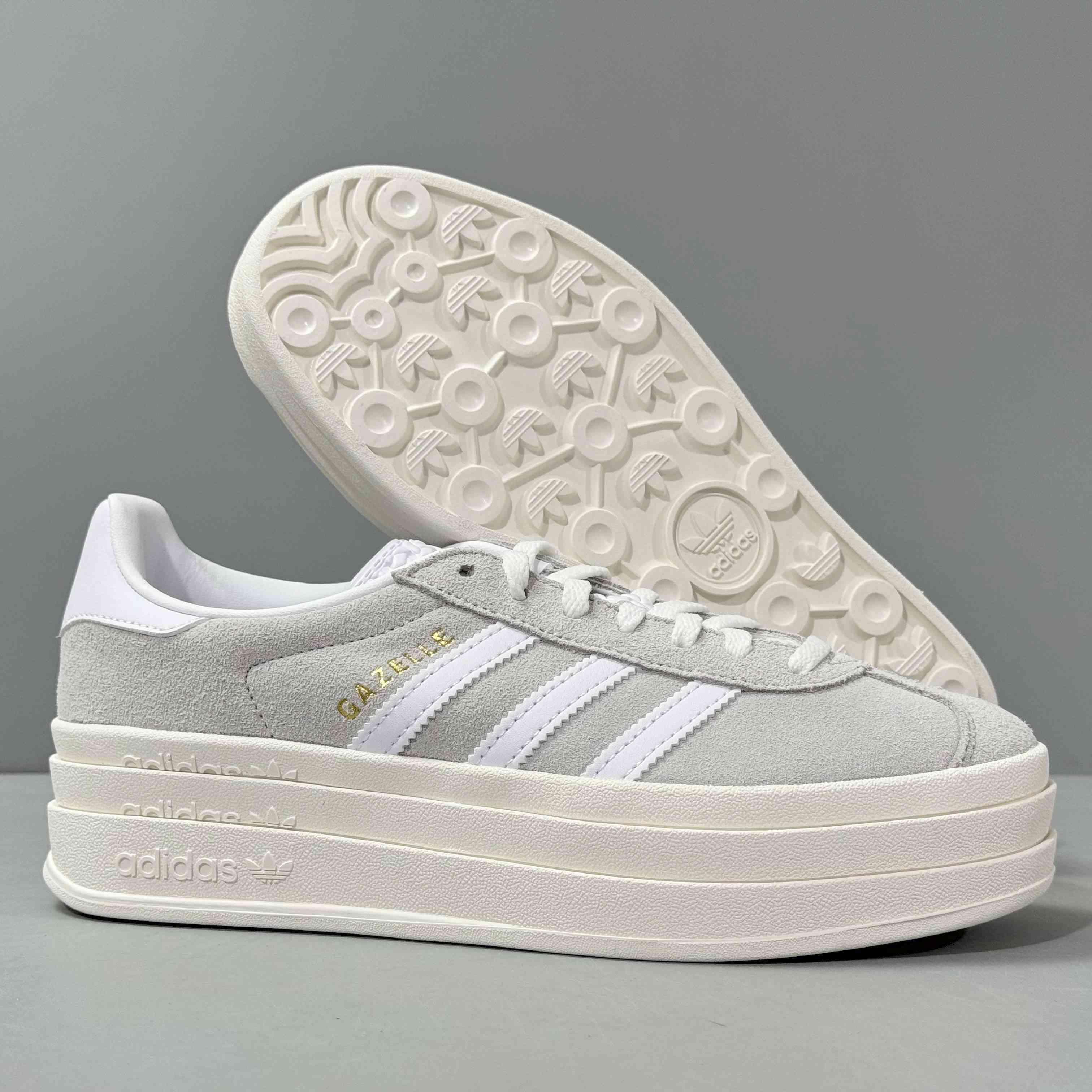 Adidas Originals Gazelle Bold 'Grey White' - Banlieue91