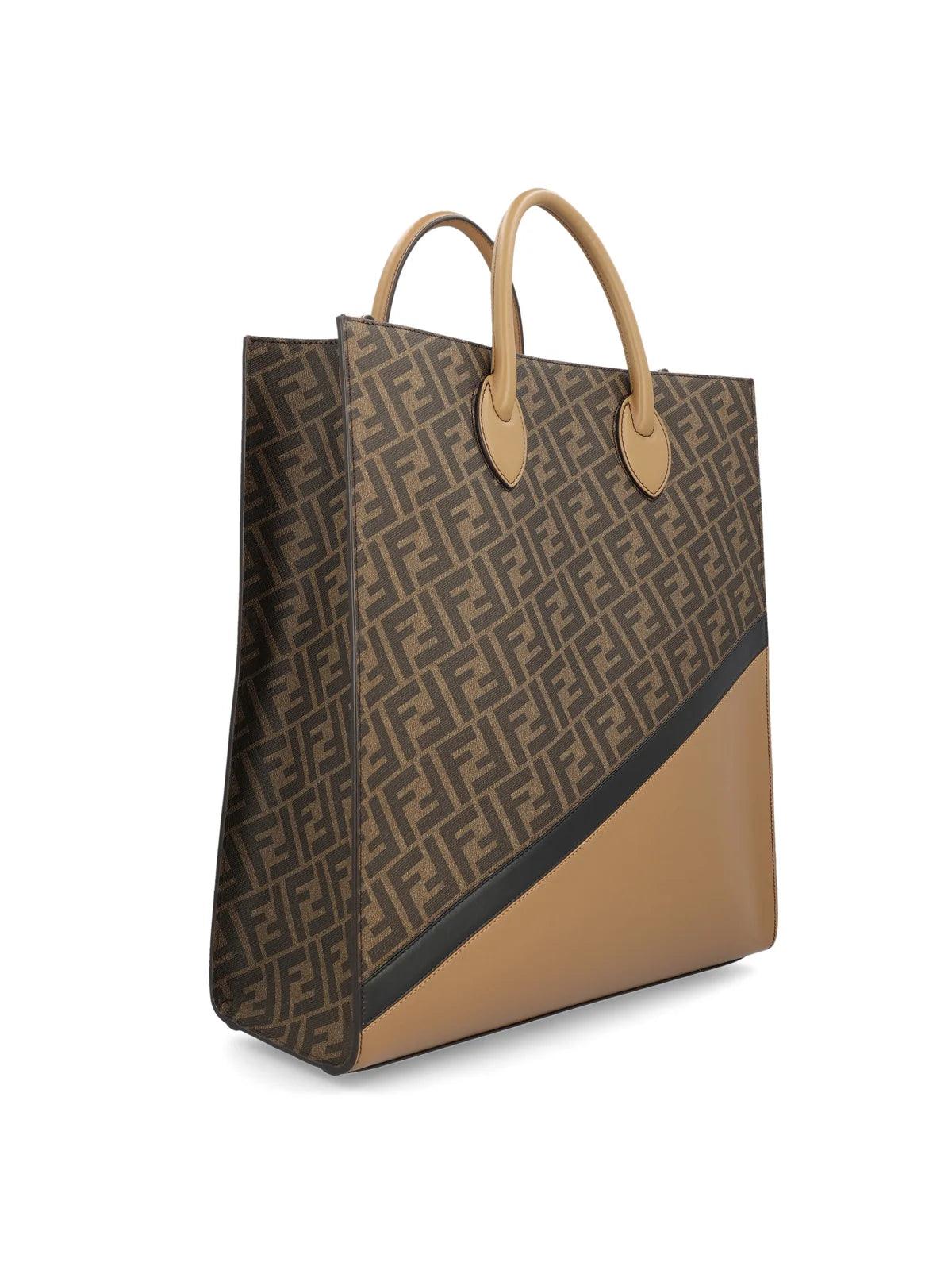 Fendi FF Motif Vertical Tote Bag - Banlieue91