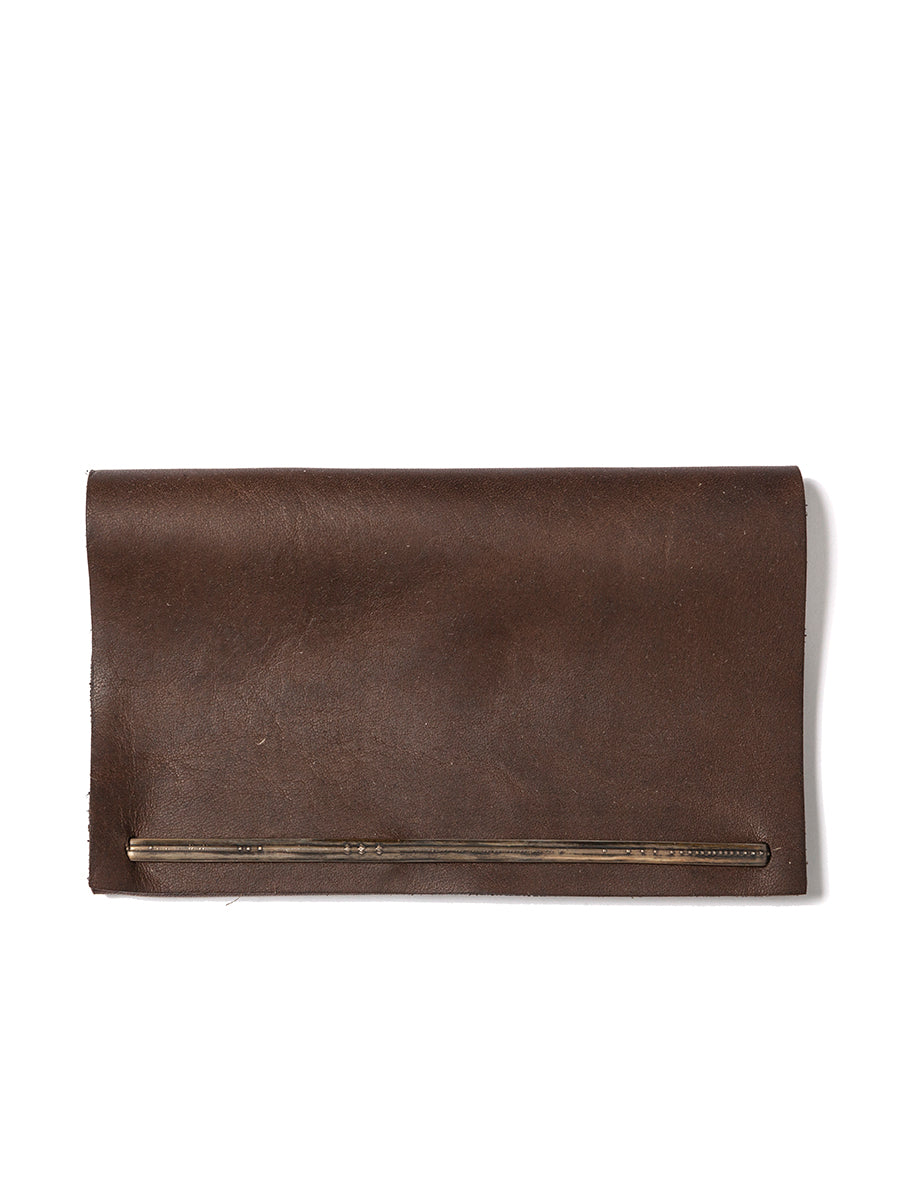 WERKSTATT:MUNCHEN Mini Leather Wallet with Silver Accents - Banlieue91 -
