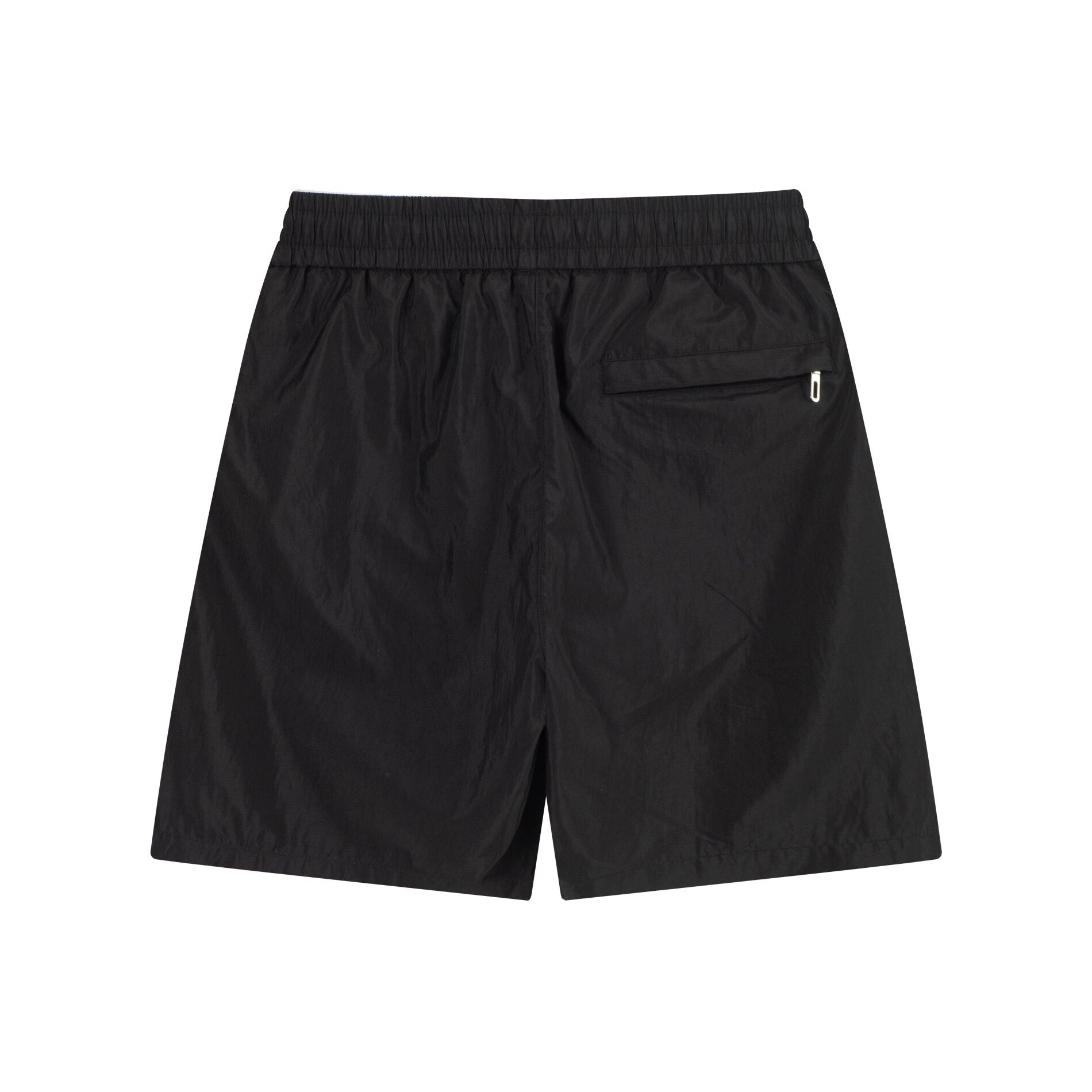 Burberry Men's Striped Cotton Knit Basketball Shorts 'Black' - Banlieue91