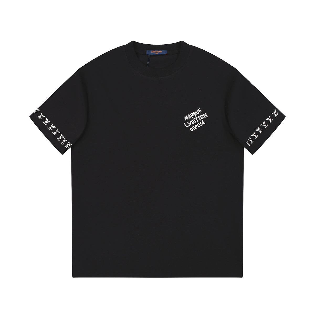 Louis Vuitton T-Shirt Without Collar 'Black' - Banlieue91