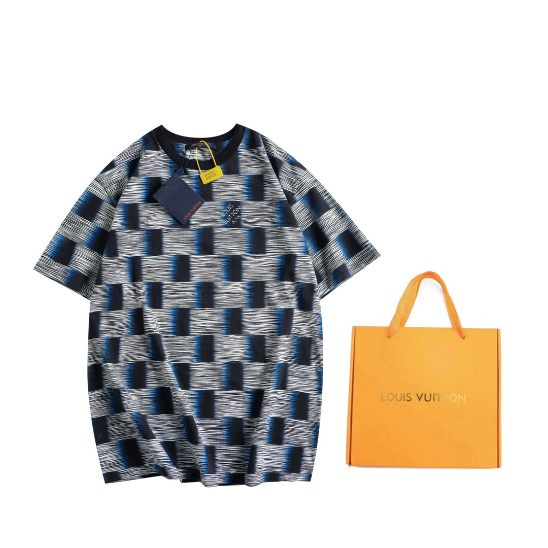 Louis Vuitton Damier T-Shirt Without Collar - Banlieue91