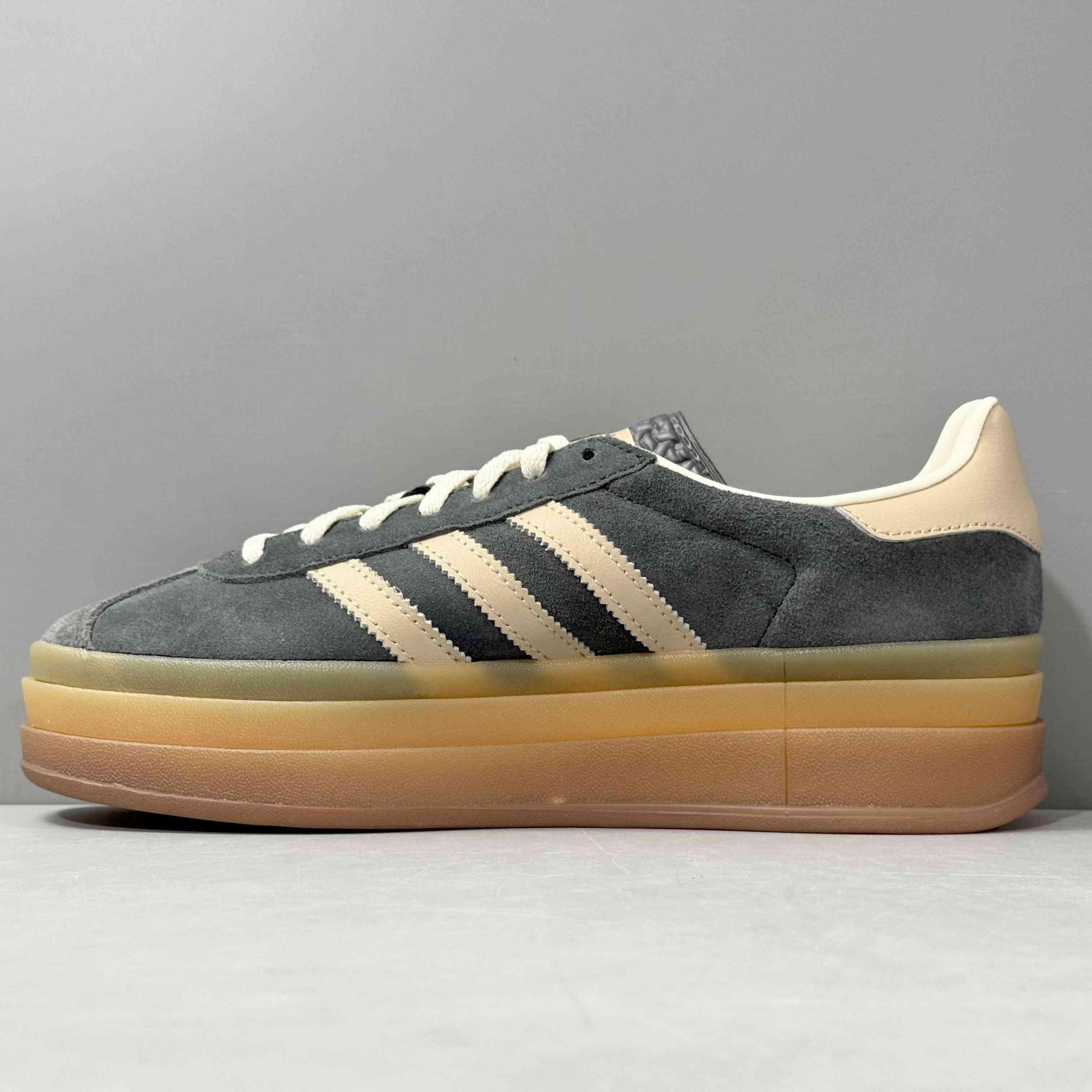 Adidas Originals Gazelle Bold 'Grey Magic Beige Gum' - Banlieue91