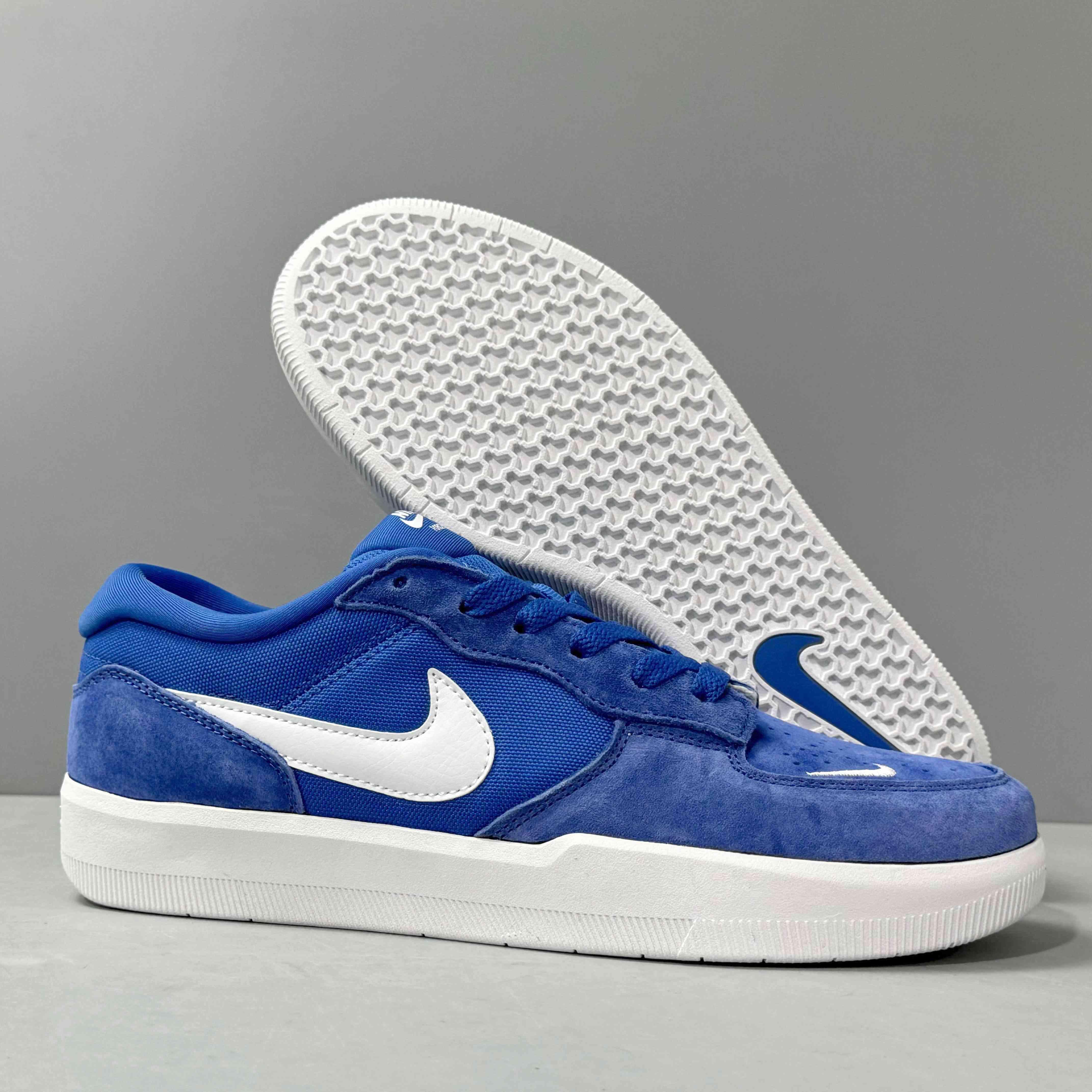 Nike SB Force 58 Royal Blue White - Banlieue91