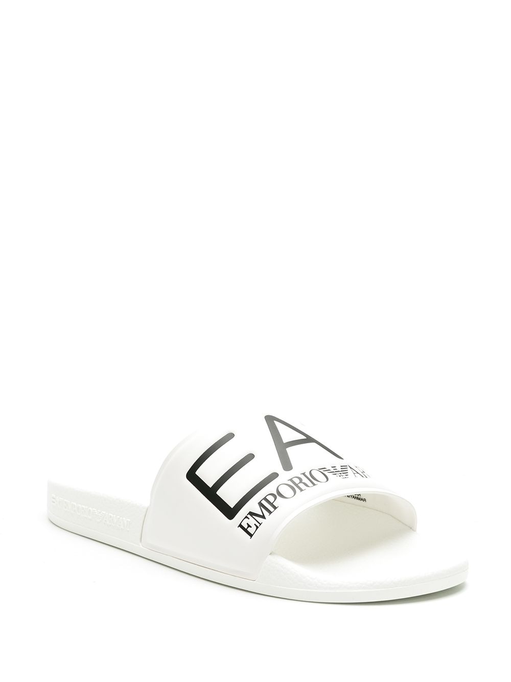 Ea7 Logo Pool Slides - Banlieue91 -
