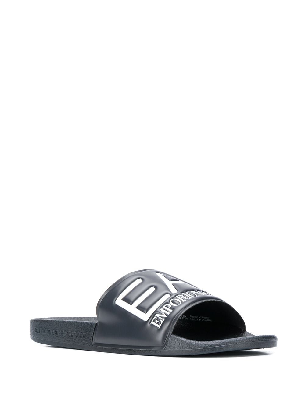 Ea7 Logo Pool Slides - Banlieue91 -