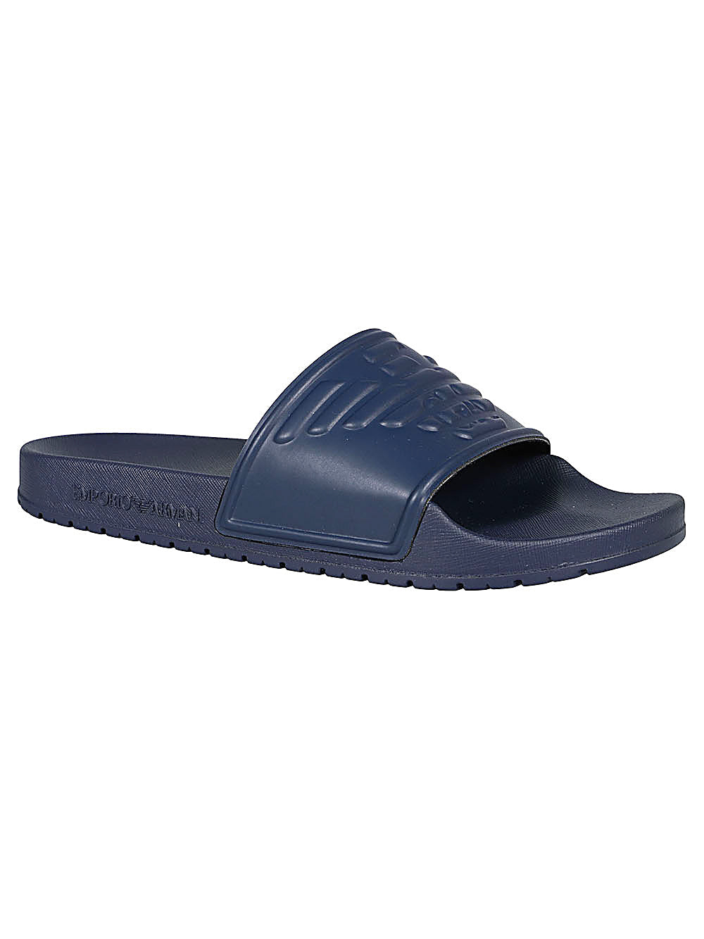 Emporio Armani Logo Pool Slides - Banlieue91 -