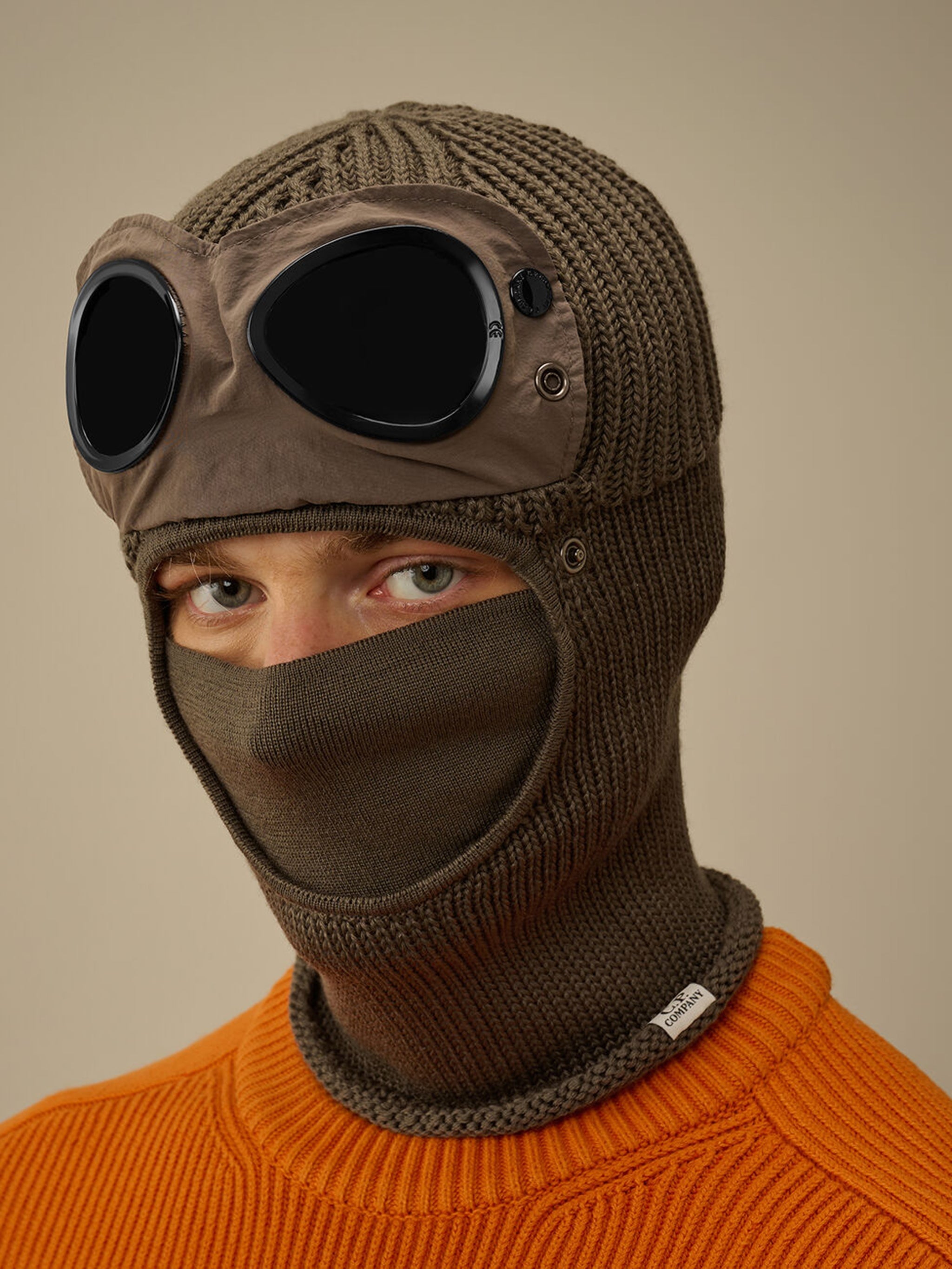 C.P.COMPANY Extrafine Merino Wool Goggle Balaclava - Banlieue91 -