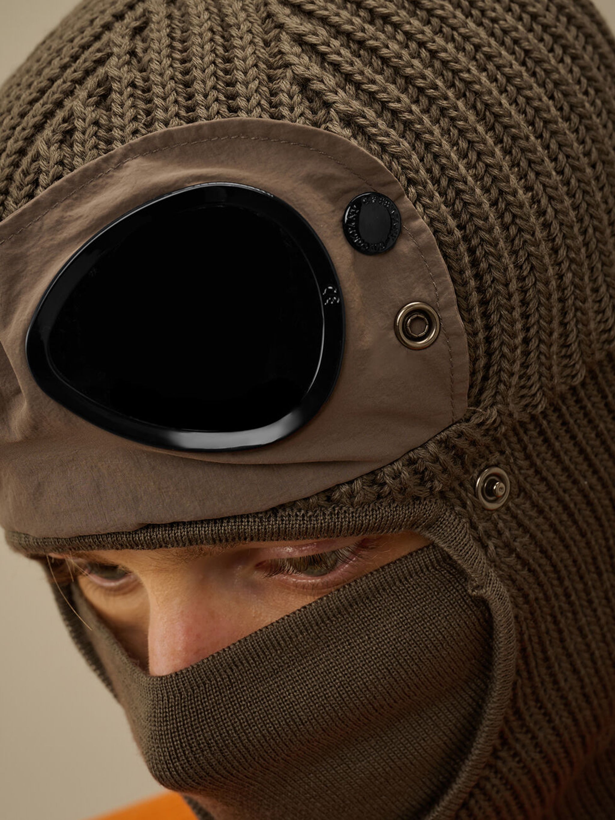 C.P.COMPANY Extrafine Merino Wool Goggle Balaclava - Banlieue91 -