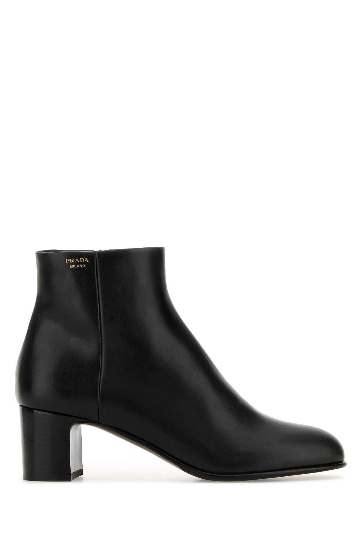 PRADA Leather Ankle Boots for Women (6-16) - Banlieue91 -
