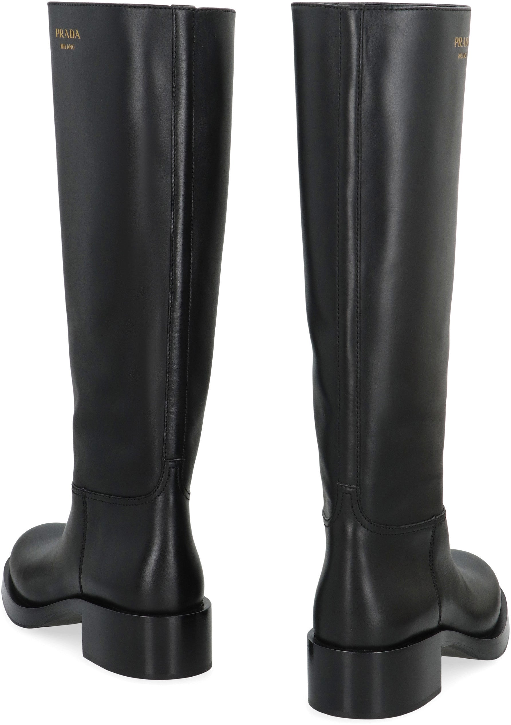 PRADA Stylish Leather Boots for Women - Banlieue91 -