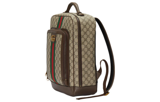 Gucci Ophidia GG Medium Backpack 'Beige Ebony' - Banlieue91