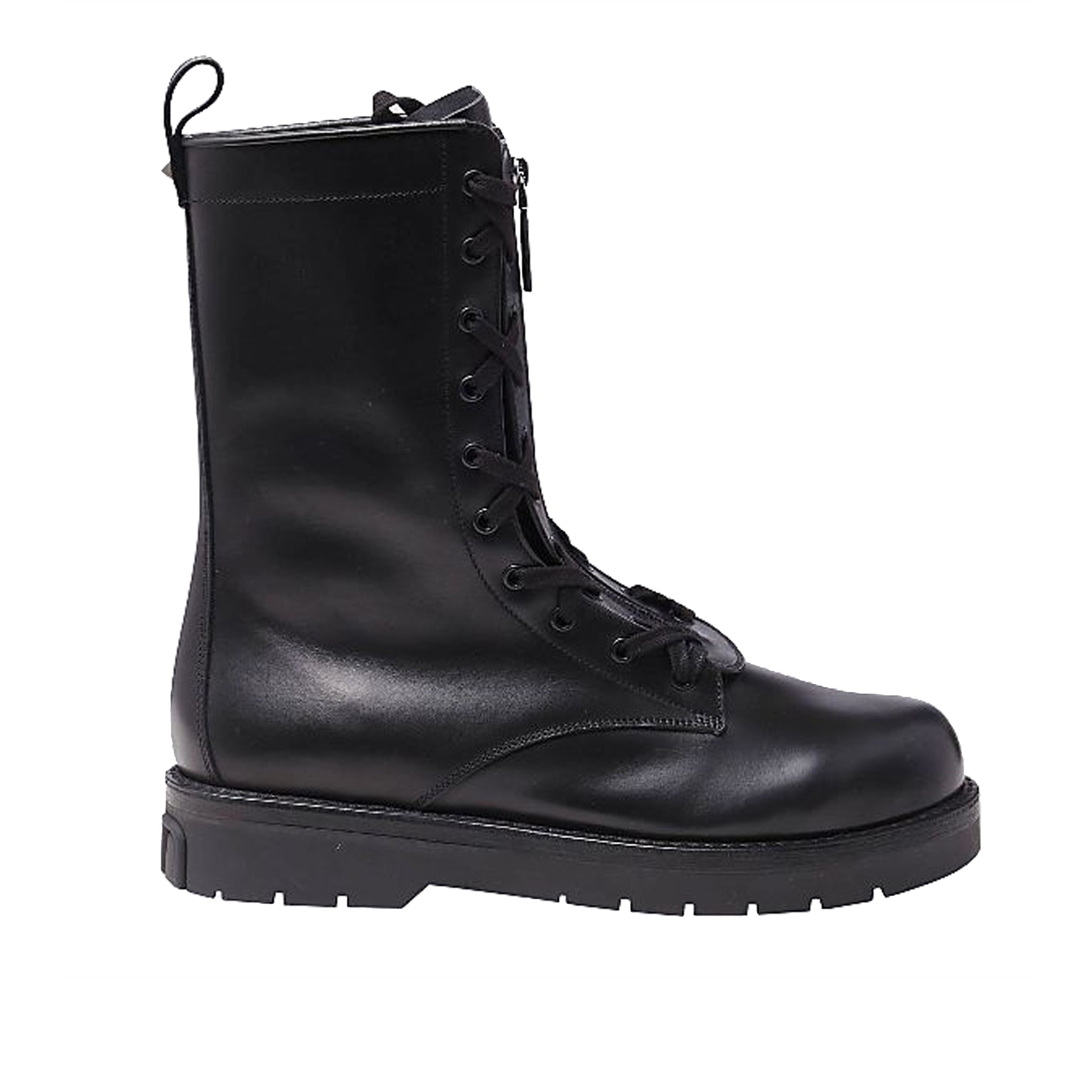 Valentino Garavani Valentino Garavani Combat Leather Boots - Banlieue91 -