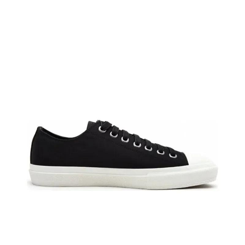 Burberry Logo Print Two Toned Sneakers 'Black Cotton White Sole' - Banlieue91 -