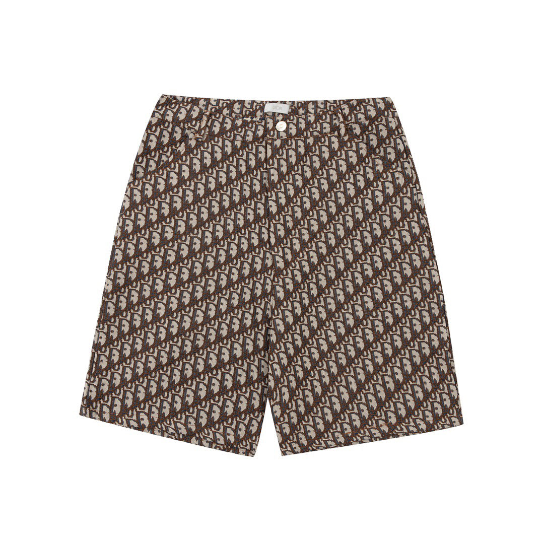 Dior Knit Basketball Shorts 'Beige'