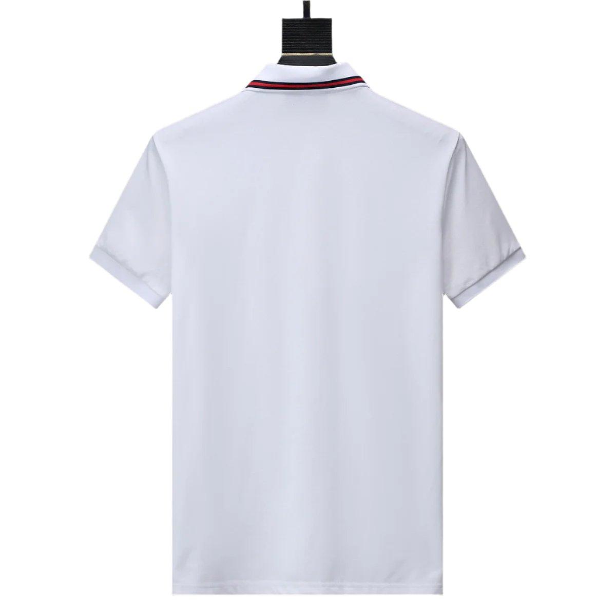 Gucci White T-shirt with a collar - Banlieue91