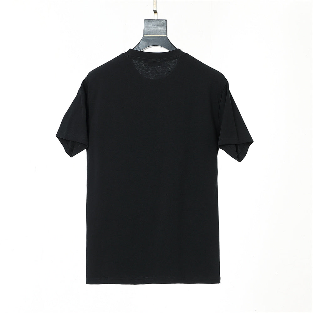 Fendi T-Shirt without Collar 'Black-Yellow' - Banlieue91