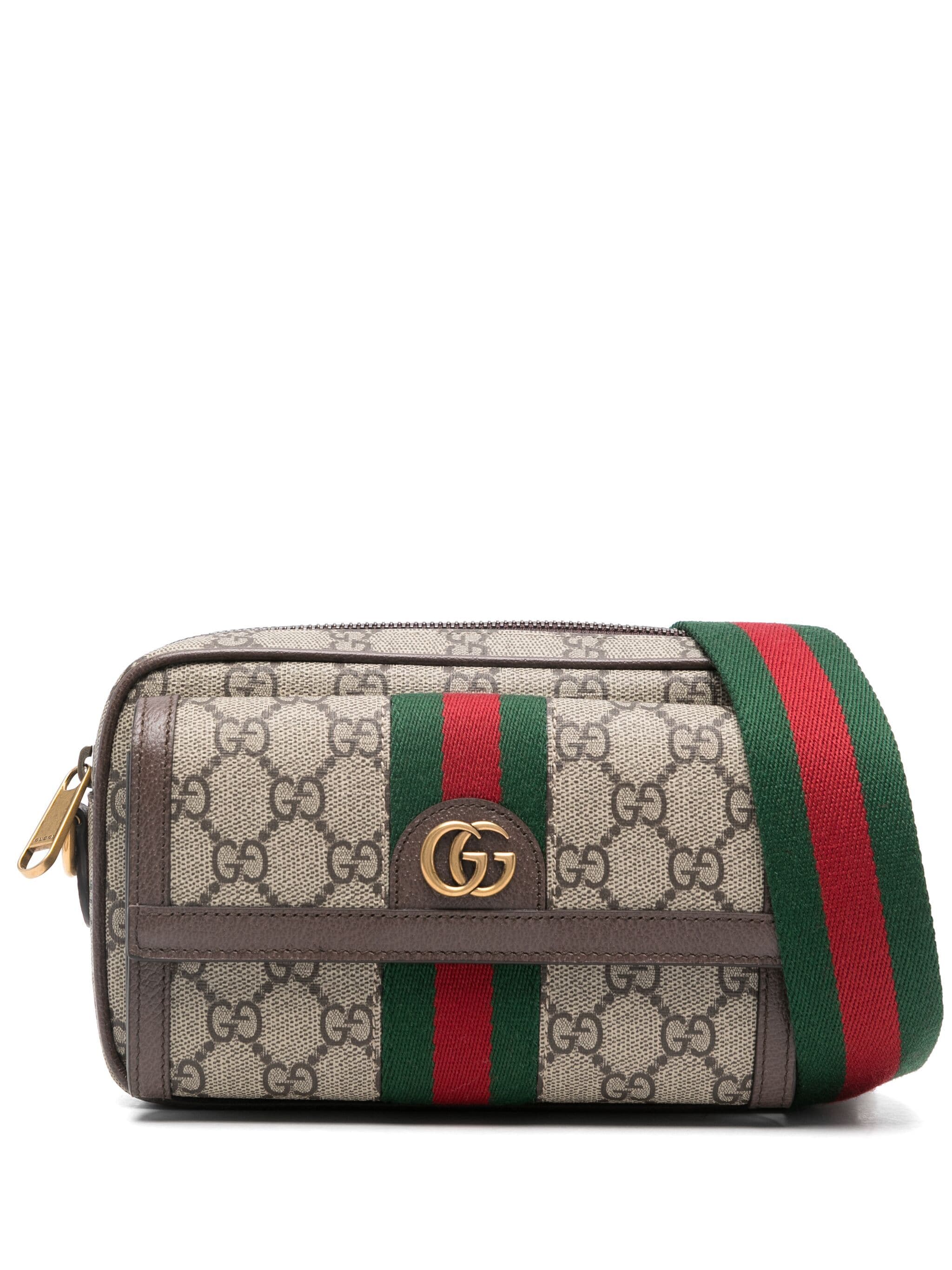 Gucci Grey GG Supreme Super Mini Bag - Banlieue91