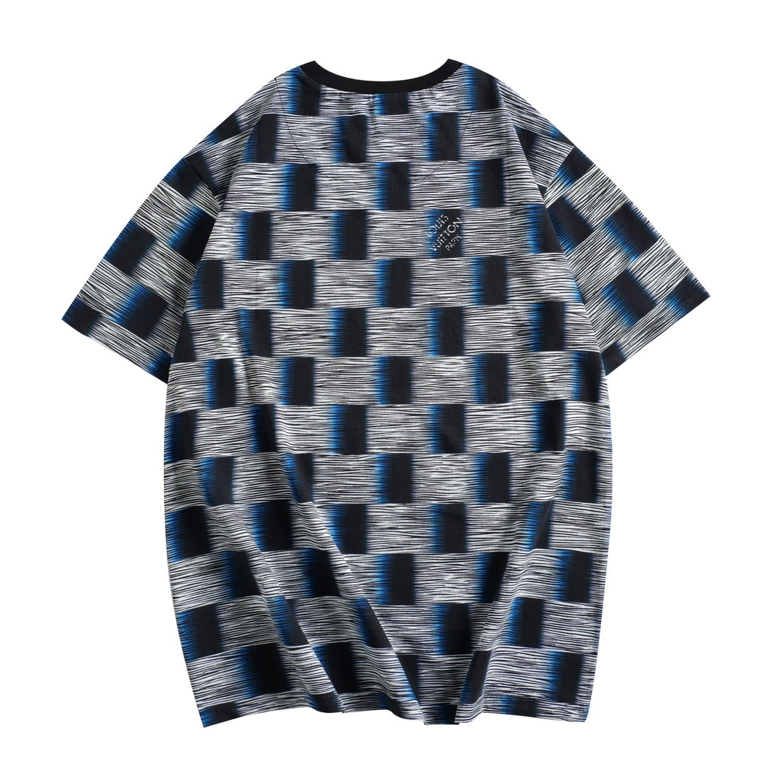 Louis Vuitton Damier T-Shirt Without Collar - Banlieue91